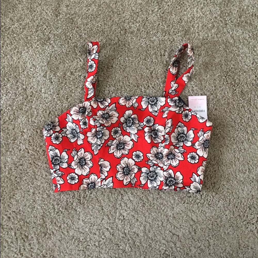 Forever 21 canvas tank top